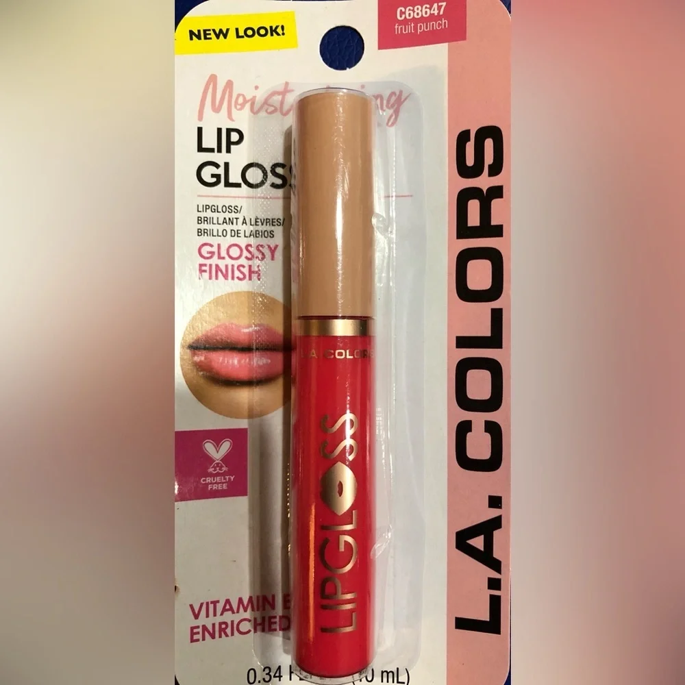 3pack‎ assorted moisturizing vitamin E enriched glossy finish lip glosses new
